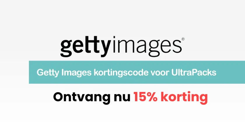 Getty Images 15% korting voor Ultrapacks