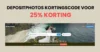 Depositphotos 25 % korting