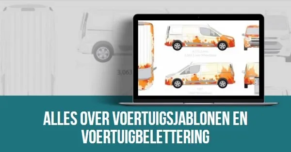 Signsilo voertuigsjablonen en autobelettering