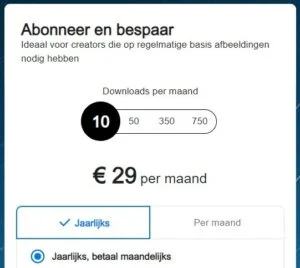 Shutterstock-abonneer 10