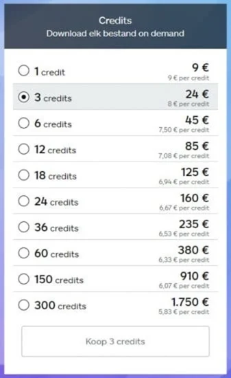 Foto's met een Uitgebreide licentie kopen - de beste sites iStock-Signature-credits