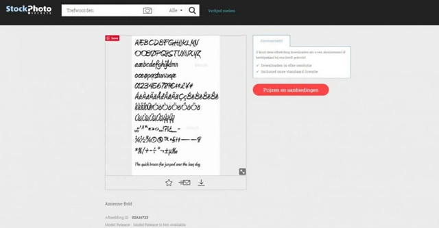 Rechtenvrije lettertypen - koop ze online! lettertypen 2