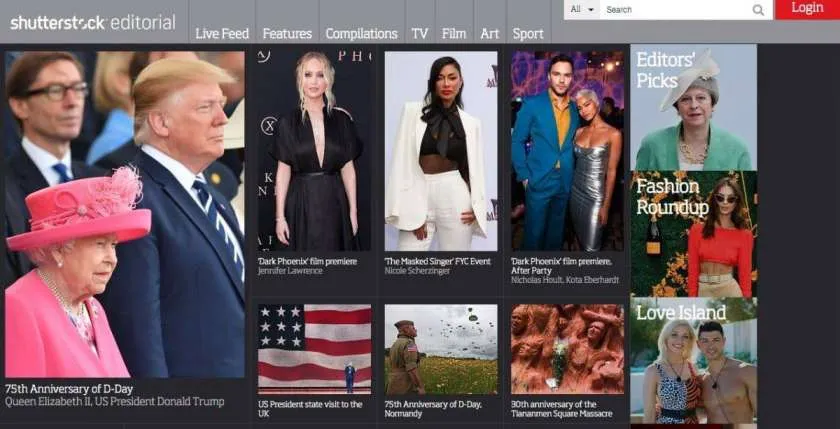 Rex Features nu omgedoopt tot Shutterstock Redactioneel 1 Shutterstock editorial Rex voorbeeldfoto´s