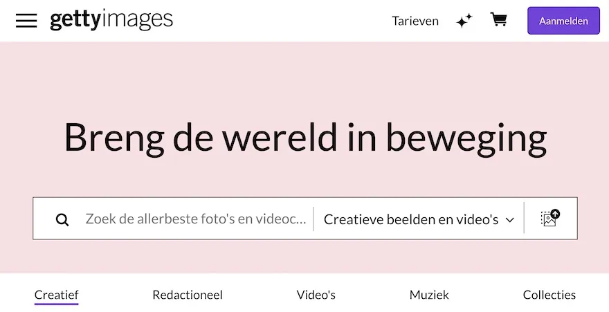 Gettyimages creatieve beelden