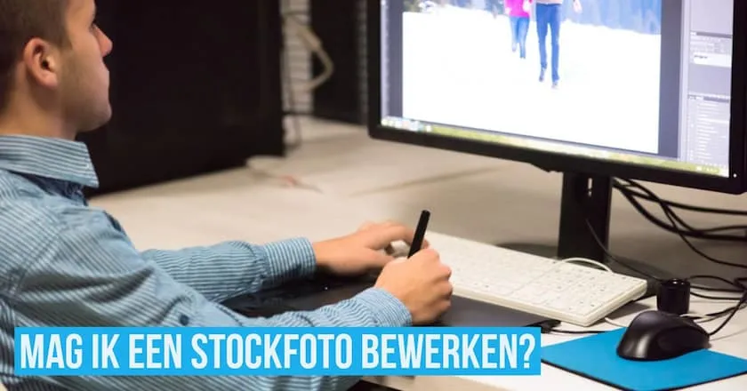 Stockfoto bewerken