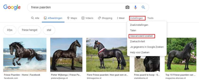 Google Afbeeldingen Intelligent