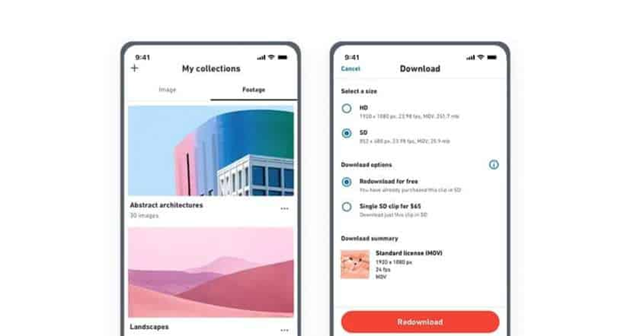 Bekijk de Shutterstock Video collectie nu op uw smartphone! Shutterstock Smartphone 1