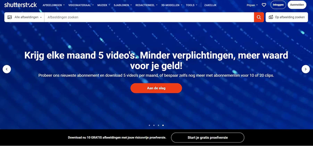 Bekijk de Shutterstock Video collectie nu op uw smartphone! Shutterstock Video Home