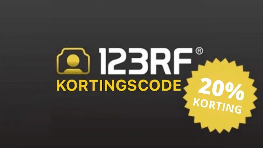 123rf 20 % korting