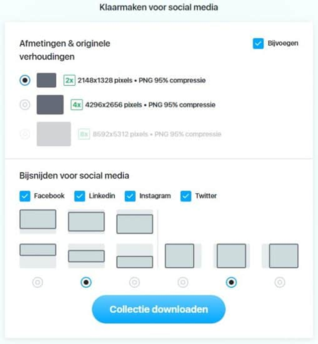 StockPhotos Upscaler Klaarmaken Social
