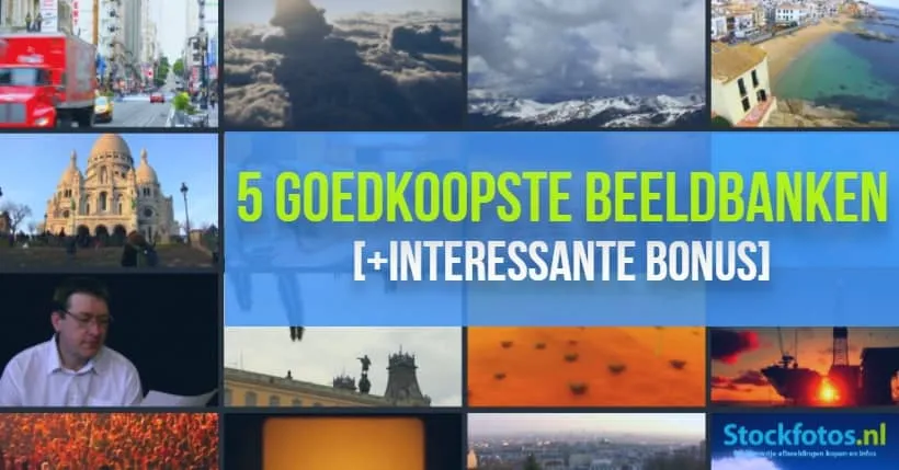 De 5 goedkoopste beeldbanken