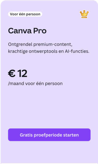 Canva Pro recensie: De ontwerptool met onbeperkte stockfoto's Canva prijzen 1