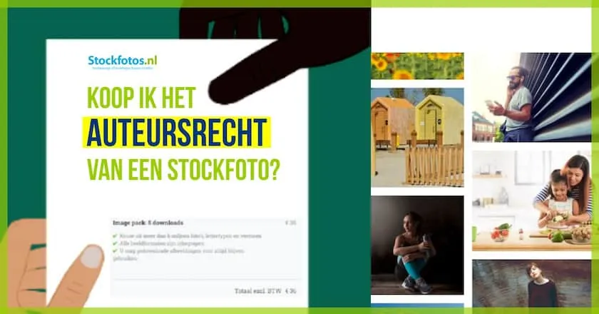Auteursrcht van een stockfoto