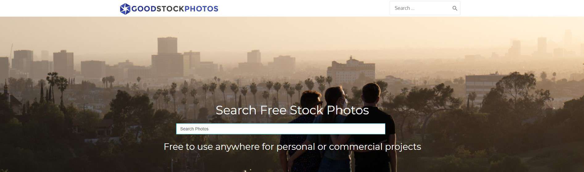 goodstock.photos homepage