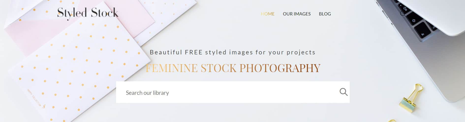styledstock.co homepage