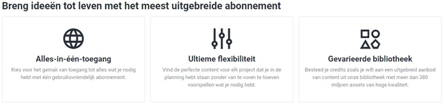 Shutterstock lanceert Flex 25 Multimedia abonnement + nieuwe functies 4 shutterstock-flex-prijzen