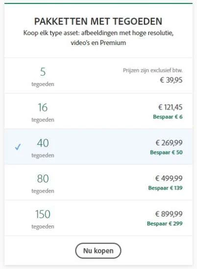 Foto's kopen zonder abonnement 19 adobe pakketten