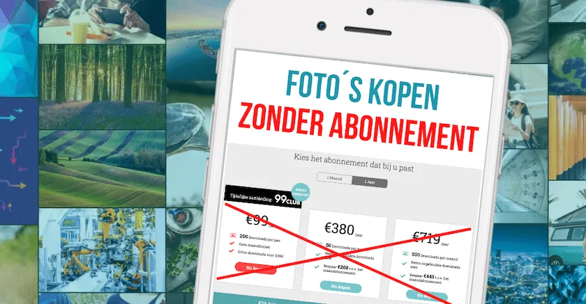 Foto's kopen zonder abonnement 1 Beeldingen kopen zonder abonnement