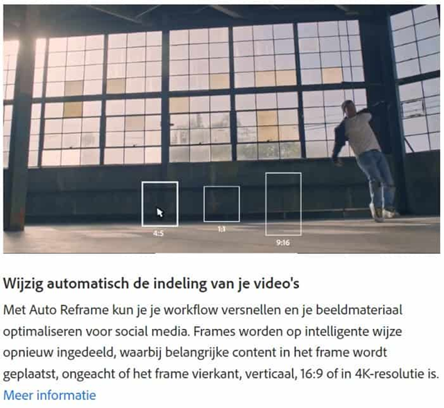 Adobe AutoReframe