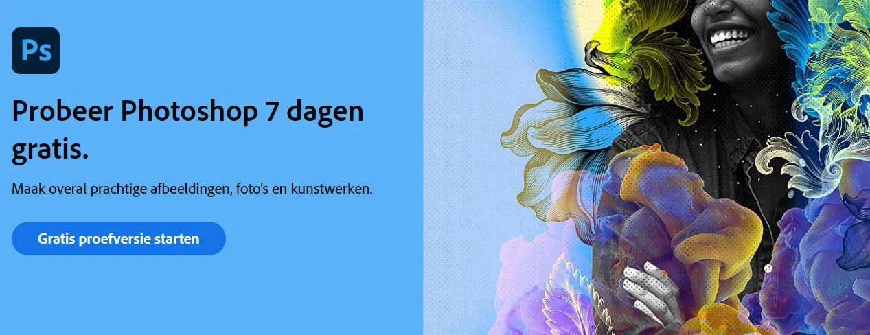 Photoshop gratis testen