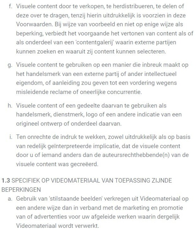 Shutterstock Restricties 2