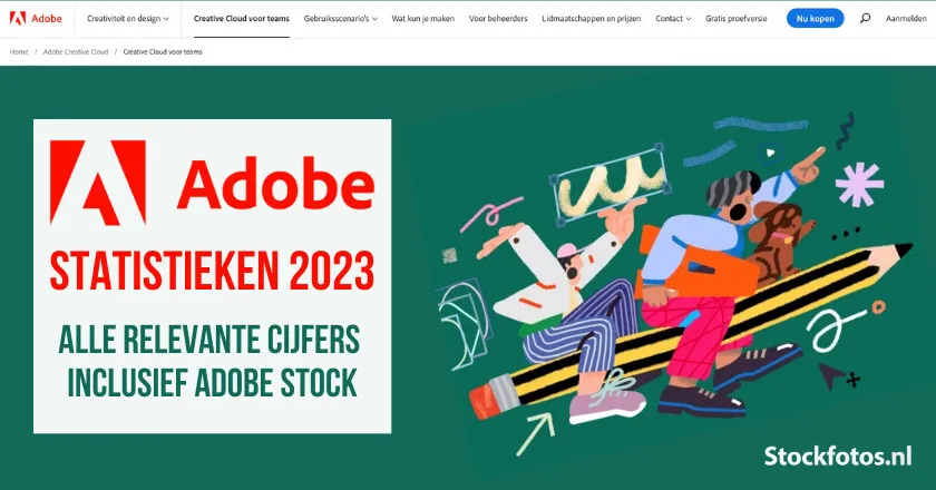 Adobe statistieken 2023 - Alle relevante cijfers inclusief Adobe Stock 1 Adobe statistieken