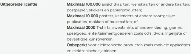 istock-licentie uitgebreide licentiebeperkingen