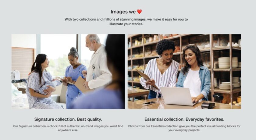 iStock Signature collectie