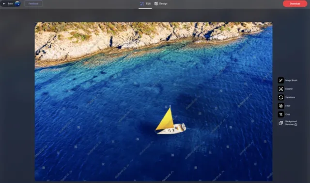 shutterstock ai magische penseel vervanging