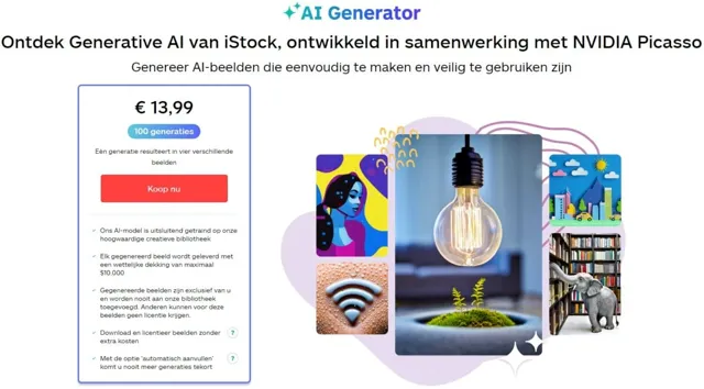 istock generatieve AI
