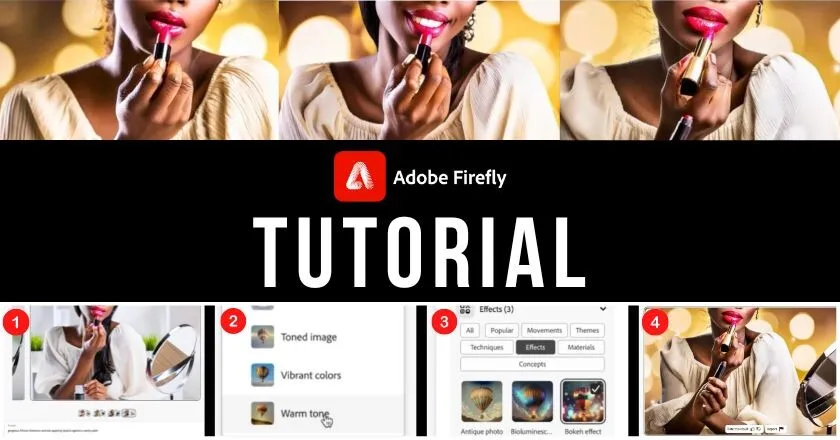 Adobe Firefly tutorials
