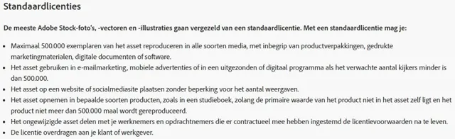 Adobe Stock licentie: veelgestelde vragen, voorwaarden, prijzen en meer 12 adobe stock standaard licentie