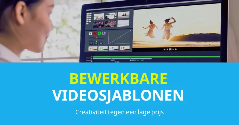 Bewerkbare videosjablonen