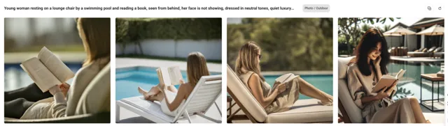 Shutterstock AI-afbeeldingsgenerator voorbeeld 1 eerste generatie