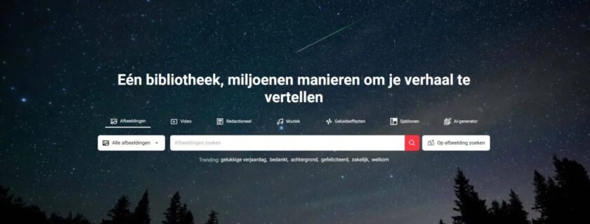 Gids voor bronvermelding onder een afbeelding op websites en marketingmateriaal 3 shutterstock homepage bronvermelding onder een afbeelding
