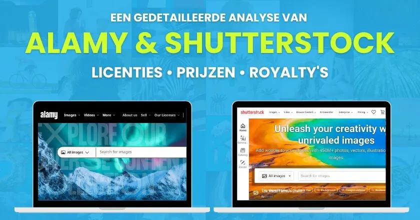 Een analyse van Alamy vs Shutterstock