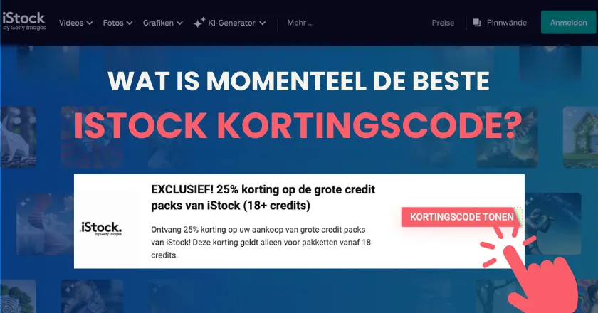 Momenteel de beste iStock kortingxsoce
