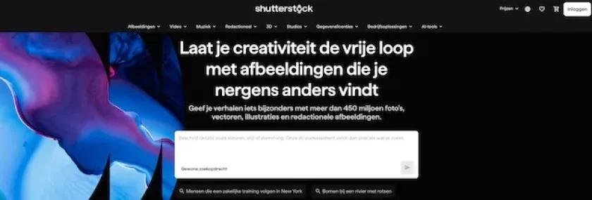 Site afbeeldingen van Shutterstock