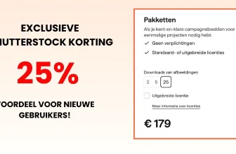 Exclusive shutterstock korting 25 off