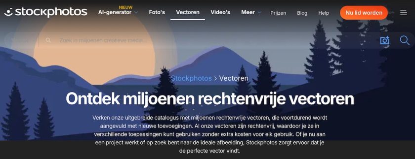 De 5 beste gratis en betaalde vectorafbeeldingen voor graphic designers 6