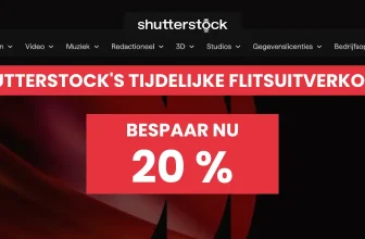 Flitsuitverkoop 20 % Shutterstock