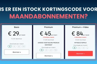 Kortingscode voor maanabonnementen van iStock