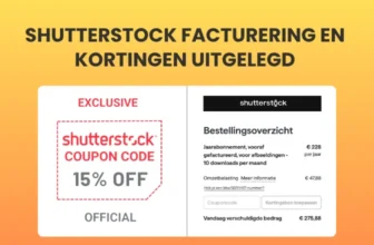 Shutterstock factureringen en kortingen uitgelegd