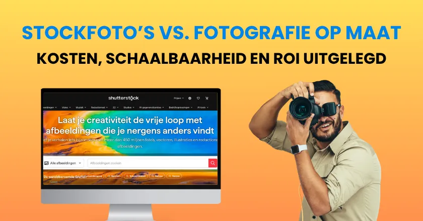 Stockfotos vs. fotografie op maat