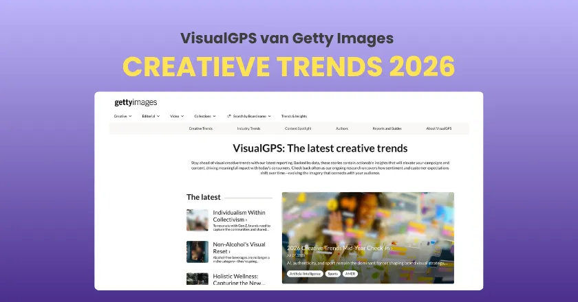 Getty Images VisualGPS creatieve trends 2026
