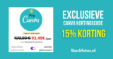 Exclusieve Canva kortingscode september 2026: 1 jaar lang 15% korting op Canva Pro!