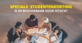 Is er een speciale studentenkorting beschikbaar voor iStock?