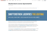 Shutterstock licenties: Wat mag wel en wat mag niet