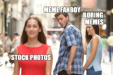 Stockfoto memes als basis voor uw grappige beelden