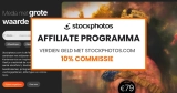 Gewoon meer verdienen met het affiliate programma van Stockphotos.com